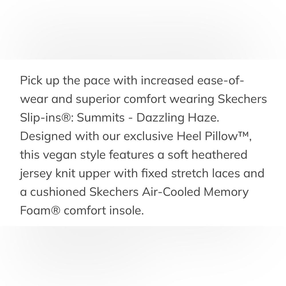NWT Skechers HANDS FREE Slip Ins SUMMITS Shoes - Picture 3 of 16